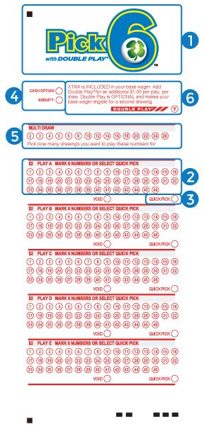 nj pick 6|Drawing Results .